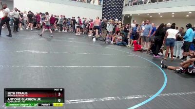 175 lbs Round 5 (6 Team) - Antione Glasgow Jr., Glasgow WA vs Seth Straub, Bronco Elite WC