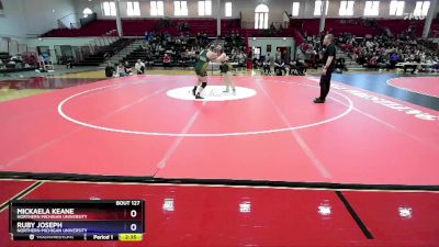 170 lbs 5th Place Match - Mickaela Keane, Northern Michigan University vs Ruby Joseph, Northern Michigan University