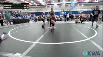 Semifinal - Khalil Douglas, Clinton Youth Wrestling vs Gunnar Coltharp, Harrah