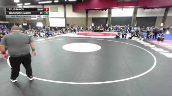 120 lbs 1st Place Match - Mackenzie Harris, Azle vs Tylie Ramos, Lubbock Cooper