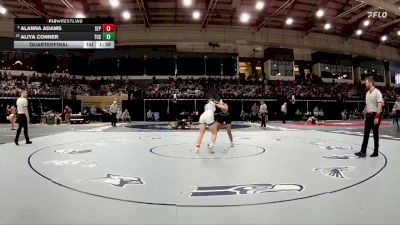 140 lbs Quarterfinal - Alanna Adams, Severna Park vs Aliya Conner, Tuscarora