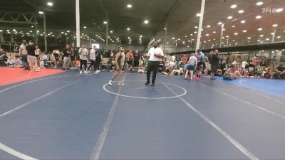 100 lbs Round 1 - Elijah Viruete, East Carolina Elite vs Croix Ashcraft, Tri State Hammers