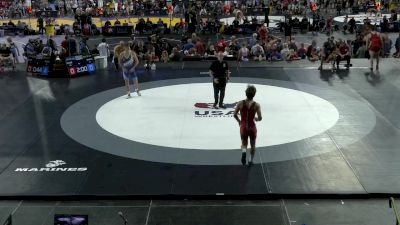 175 lbs Rnd Of 64 - Tanner Menge, ND vs Cody Savage, VT