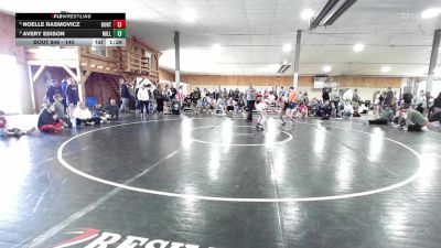 140 lbs Final - Noelle Rasmovicz, Huntingdon vs Avery Edison, Millmont