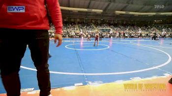 43 lbs Consi Of 8 #2 - Jeremiah Sanders, Red Cobra Westling Academy vs Rourke Walker, Top Notch Wrestling Club