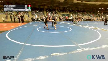 64 lbs Consi Of 8 #2 - Ryland Peters, Claremore Wrestling Club vs Aje Carwile, Pin-King All Stars