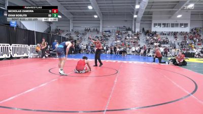 152 lbs Semifinal - Nicholas Zamora, TX vs Evan Boblits, MD