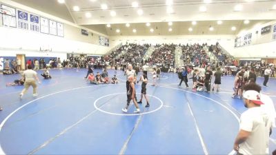 80 lbs 1st Place Match - Elijah Gutierrez, Mantanona Training Center MTC vs Owais Khan, Threshold Wrestling Club