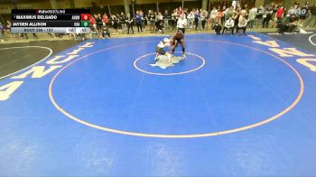 157 lbs Champ. Round 2 - Maximus Delgado, Unattached vs Jayden Allison, Unattached