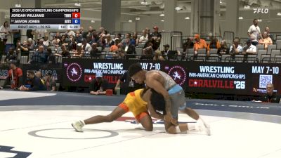 70 kg Cons. Sub-semis - Jordan Williams, Threestyle Wrestling vs Jaivon Jones, Arkansas Regional Training Center