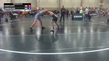 138 lbs Round Of 16 - Joseph Scott, Golden Bears Wrestling Club vs Cameron Wiik, Fort Myers WC