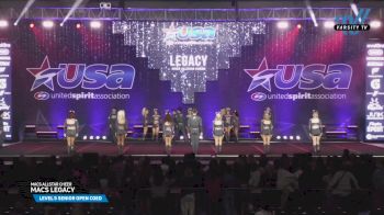 Macs Allstar Cheer - MACS LEGACY [2025 L5 Senior Open Coed Day 2] 2025 USA All Star Cheer Super Nationals
