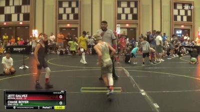 56 lbs Round 3 (6 Team) - Chase Boyer, Ohio Gold vs Jett Galvez, Revival White