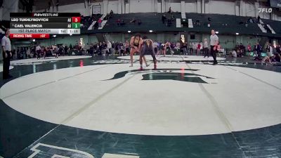 174 lbs 1st Place Match - Cael Valencia, Arizona State vs Leo Tukhlynovych, Arizona State