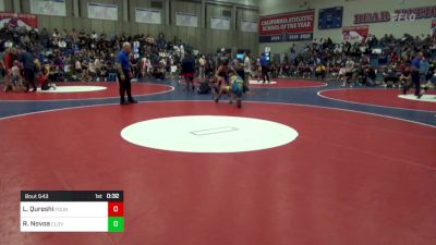 113 lbs Consi Of 16 #2 - Liam Qureshi, Fountain Valley vs Raymond Novoa, Clovis