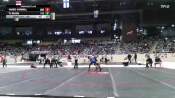 150 lbs Champ. Round 1 - Jared Cornell, Somerset vs Tj Dixon, Fort Campbell