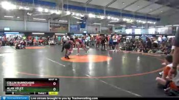 170 lbs Quarters & 1st Wb (16 Team) - Alan Velez, Kame Style vs Collin Burroughs, Alabama Elite - White