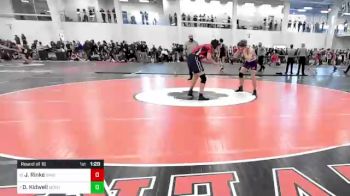 182 lbs Round Of 16 - Jackson Rinke, Bridgewater-Raynham vs Daniel Kidwell, Montachusett