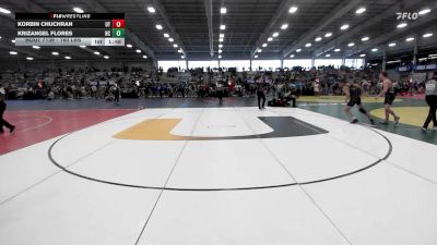 160 lbs Round Of 128 - Korbin Chuchran, UT vs Krizangel Flores, NC
