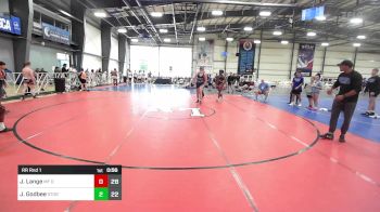 182 lbs Rr Rnd 1 - Josh Lange, MF Dynasty vs Jack Godbee, Storm Wrestling Center