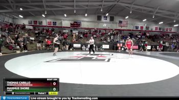 133 lbs Cons. Round 2 - Thomas Carillo, Minnesota State Moorhead vs Maximus Shore, Tiffin