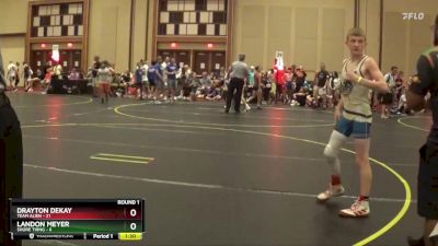 107 lbs Round 1 (4 Team) - Drayton Dekay, Team Alien vs Landon Meyer, Shore Thing