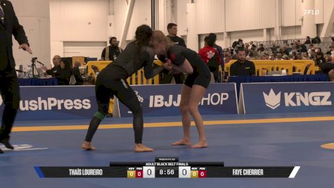 Faye Cherrier vs Thaís Loureiro 2025 World IBJJF Jiu-Jitsu No-Gi Championship