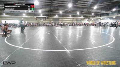 101 lbs Round Of 32 - Mendell Douglas, Valiant Prep vs Gavin Light, Coweta Tiger Wrestling