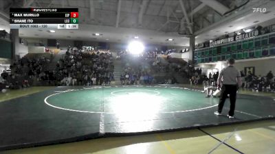 120 lbs 1st Place Match - Max Murillo, Esperanza vs Shane Ito, La Costa Canyon