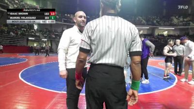 132-3A Champ. Round 1 - Manuel Velasquez, Gilmer County vs Isaac Brown, Lumpkin Co.