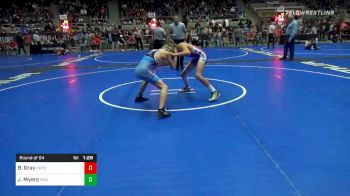 115 lbs Prelims - Brunk Gray, Pryor Tigers vs Jacob Myers, Mile High WC