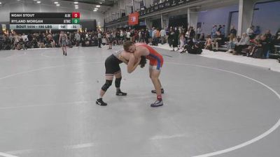 190 lbs Cons. Rd Of 16 - Noah Stout, Alber vs Ryland Morgan, BTWC