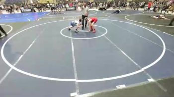 114 lbs Semifinal - Eli (GG) Bency, Colorado Outlaws vs Holden Hoiness, Billings WC