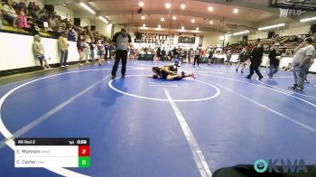 138 lbs Rr Rnd 2 - Elizabeth Mannon, Broken Arrow Wrestling Club vs Cadence Carter, Vinita Kids Wrestling