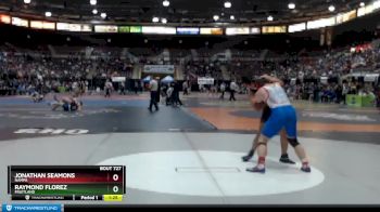 170 lbs Champ. Round 2 - Jonathan Seamons, Nampa vs Raymond Florez, Fruitland