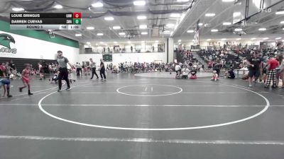 55 lbs Round 5 - Louie Bringus, Greater Heights Wrestling vs Darren Cuevas, Shelton Wrestling Academy