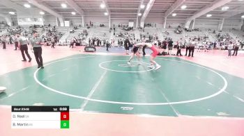 152 lbs Consolation - Dylan Reel, GA vs Brady Martin, KS