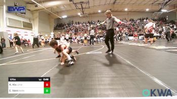 67 lbs Consi Of 4 - Knight Hix, Locust Grove Youth Wrestling vs Easton Vann, Barnsdall Youth Wrestling