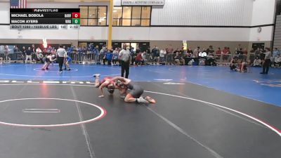 165Blue lbs Final - Michael Bobola, Harvard vs Macon Ayers, Virginia