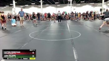 88 lbs Round 4 (6 Team) - Cutter Perryman, Keystone Krush vs Liam Fecanin, Buxton Squeeze