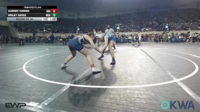 126 lbs Round Of 16 - Aubree Torres, Kingfisher YellowJackets vs Briley Bates, Broken Arrow Wrestling Club