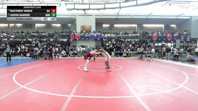 215 lbs Consolation - Matthew Tarzia, Bethel vs Justin Barker, Danbury