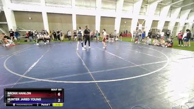 97 lbs Semifinal - Bronx Hanlon, NV vs Hunter Jared Young, UT