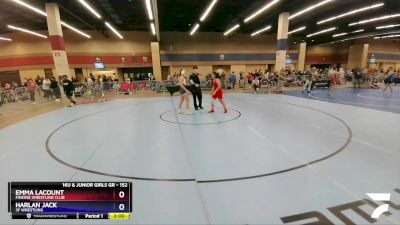 152 lbs Cons. Semi - Emma LaCount, Finesse Wrestling Club vs Harlan Jack, 3F Wrestling