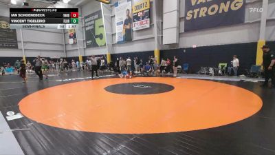 90 lbs Semifinal - Ian Schoenebeck, Yardley vs Vincent Tigeleiro, Florham Park