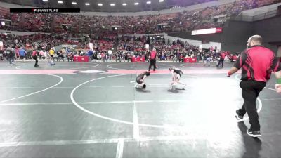 75 lbs Champ. Round 2 - Harper Pettitt, Freedom vs Harper Mannel, Waupaca