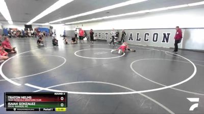 82 lbs Round 3 - Traton Nelms, Team Temecula Wrestling Club vs Isaiah Gonzalez, SoCal Hammers WC