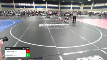 106 lbs Round Of 16 - Trey Kessinger, W.a.r Wc vs James Houston, Panguitch HS