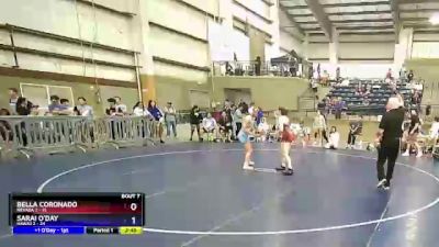 110 lbs Round 2 (10 Team) - BELLA CORONADO, Nevada 2 vs Sarai O`Day, Hawaii 2