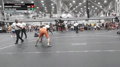 165 lbs Round 2 (6 Team) - Gregory Vassallo, Mat Assassins Red vs Max Milligan, East Coast Time Out
